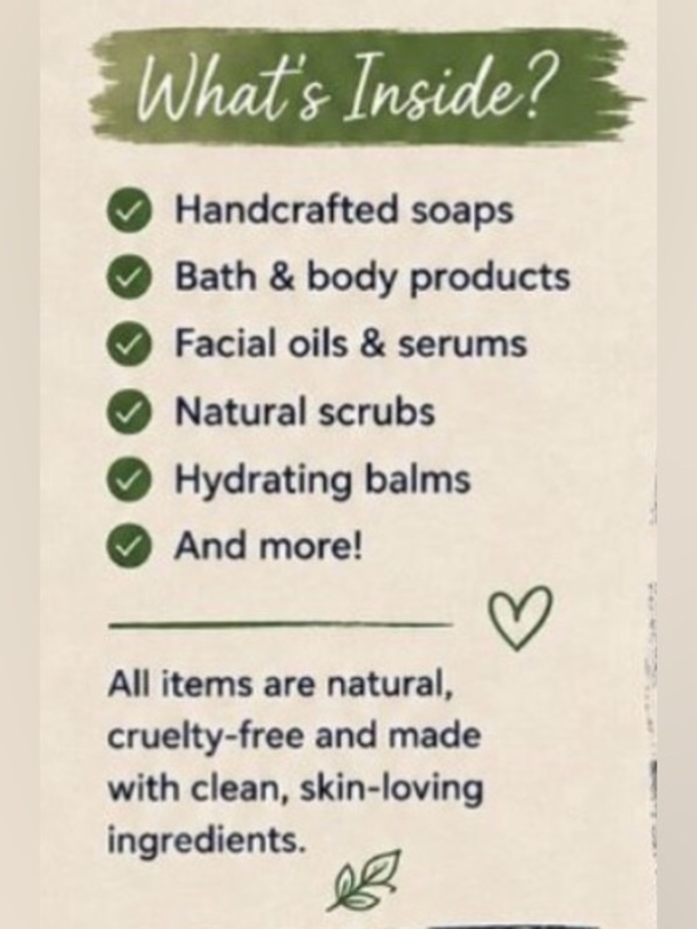 Natural Skincare Mystery Box | $60+ Retail Value